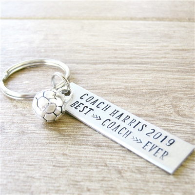 Coach Engraved Vintage Keychains